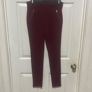 Forever 21 Burgundy Skinny Pants
